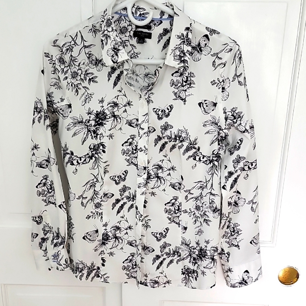 Talbots Long Sleeve Blouse.